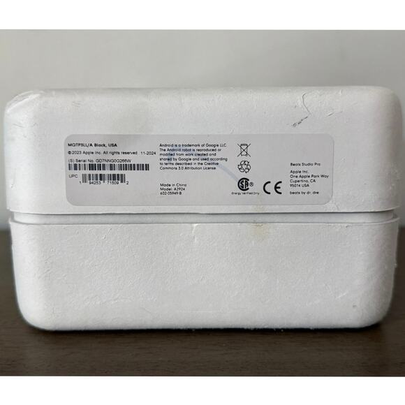 Beats Studio Pro Wireless Headphones Model MGTP3LL/A USA Black NC Spatial Audio - Picture 2 of 16